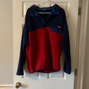 SOLD Men’s Blue and Red Patagonia